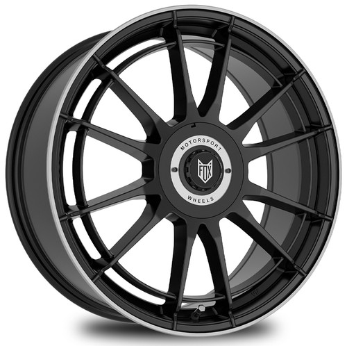 Alloy wheels fox vr4 black - wheels,