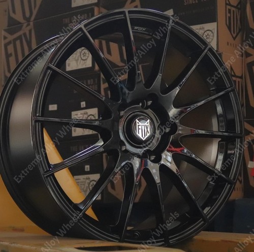 Black fx004 alloy wheels - black,