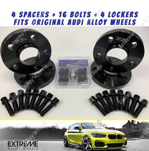 Black alloy wheel - spacers, 12mm